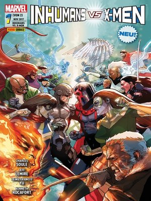 cover image of Inhumans vs. X-Men 1
